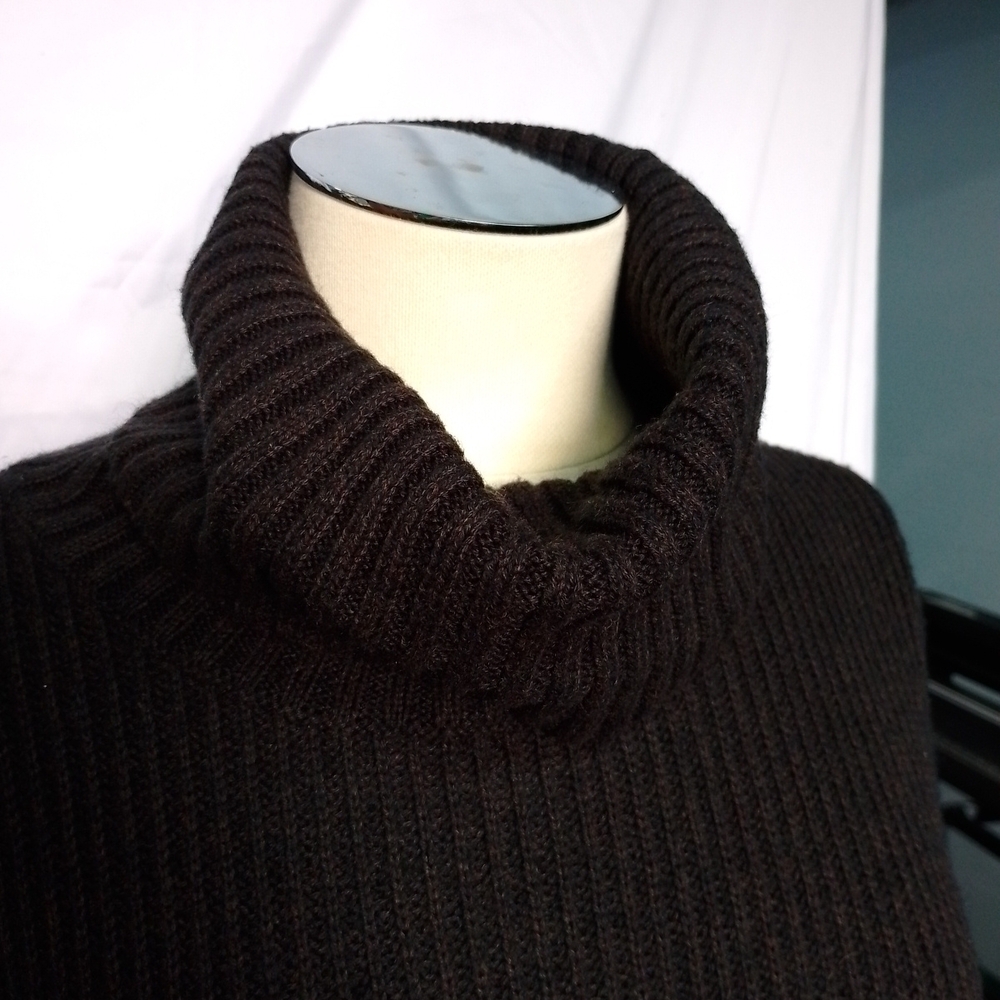 CAbi Women's Black Turtleneck Dress